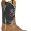 'Roper' Men's 11" Conceal Carry 2nd Amendment Western Square Toe - Burnished Tan / Vintage Blue 2 'Roper' Men's 11" Conceal Carry 2nd Amendment Western Square Toe - Burnished Tan / Vintage Blue -Fashion Shoe Store 0902082558434 1024x1024@2x