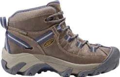 'Keen Outdoor' Women's Targhee II WP Mid Hiker - Goat / Crown Blue