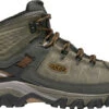 'Keen Outdoor' Men's Targhee III WP Mid Hiker - Black Olive / Golden Brown (Wide) -Fashion Shoe Store 1018596 P med 1024x1024@2x