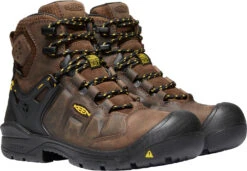 'Keen Utility' Men's 6" Dover WP EH Comp Toe - Dark Earth / Black -Fashion Shoe Store 1021467 PLA large 1024x1024@2x