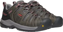 'Keen Utility' Women's Flint II EH Steel Toe - Magnet / Rose -Fashion Shoe Store 1023232 PLA large 1024x1024@2x