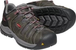 'Keen Utility' Women's Flint II EH Steel Toe - Magnet / Rose -Fashion Shoe Store 1023232 PPS large 1024x1024@2x