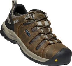 'Keen' Men's Flint II EH WP Steel Toe - Cascade Brown / Orion Blue -Fashion Shoe Store 1023236 3Q large 1024x1024@2x