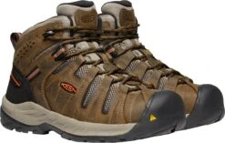 'Keen Utility' Men's Flint II Mid EH Soft Toe - Cascade Brown / Burnt Ochre -Fashion Shoe Store 1023242 PLA large 1024x1024@2x