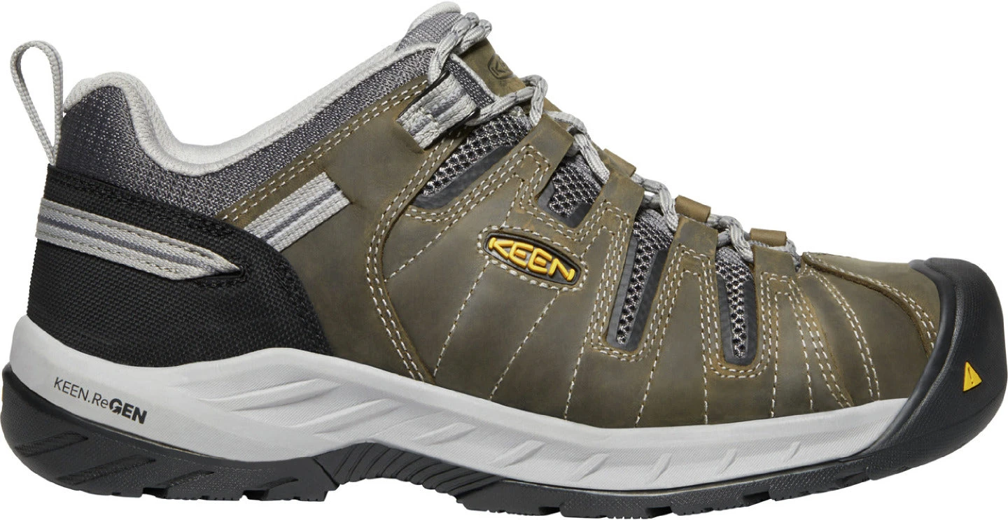 'Keen Utility' Men's Flint II EH Steel Toe - Gargoyle / Paloma 3 'Keen Utility' Men's Flint II EH Steel Toe - Gargoyle / Paloma