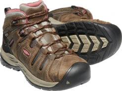 'Keen Utility' Women's Flint II EH WP Mid Hiker - Cascade Brown / Brick Dust -Fashion Shoe Store 1025246 PPS large 1024x1024@2x
