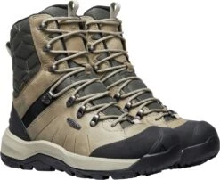 'Keen Outdoor' Women's Revel IV High Polar WP Boot - Vetiver / Peachy Keen -Fashion Shoe Store 1025455 PLA large 1024x1024@2x