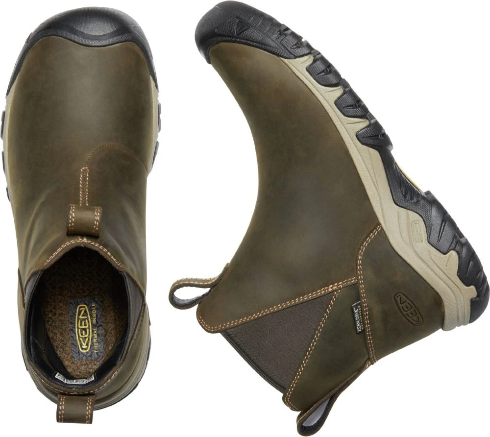 'Keen Outdoor' Women's Greta Insulated WP Chelsea Boot - Olive / Timberwolf 4 'Keen Outdoor' Women's Greta Insulated WP Chelsea Boot - Olive / Timberwolf - Image 2