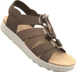 'Keen Outdoor' Women's Elle Mixed Strap Sandal - Toasted Coconut / Birch -Fashion Shoe Store 1027280 3Q3D med 1024x1024@2x