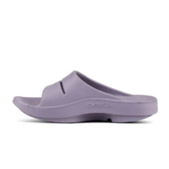 'OOFOS' Women's OOahh Slide Sandal - Mauve -Fashion Shoe Store 1100MAUVE shot4 1024x1024@2x