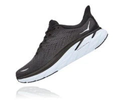 'HOKA' Men's Clifton 8 - Black / White -Fashion Shoe Store 1119393 BWHT 4 1024x1024@2x