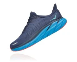 'Hoka' Men's Clifton 8 - Outer Space / Vallarta Blue -Fashion Shoe Store 1119393 OSVB 4 1024x1024@2x