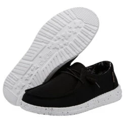 'Hey Dude' Women's Wendy - Black Odyssey -Fashion Shoe Store 121414749 WENDY BLACK ODYSSEY LEFT 3 1 1024x1024@2x