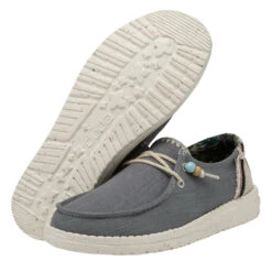 'Hey Dude' Women's Wendy Natural (Fringe) - Indigo -Fashion Shoe Store 122155700 WENDY NATURAL INDIGO LEFT 3 2048x2048 cc94c379 5e80 4695 8c76 43a7ec86ce51 1024x1024@2x