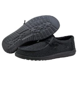 'Hey Dude' Men's Wally Sox Micro - Total Black -Fashion Shoe Store 150204942 a 1024x1024@2x