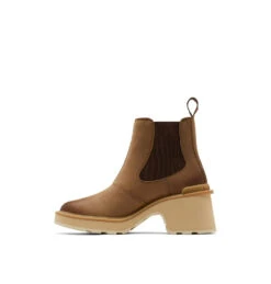 'Sorel' Women's Hi-Line Heel Chelsea Boot - Umber / Ceramic -Fashion Shoe Store 2009131 261 m presetHigh Res JPEG 300DPI 1024x1024@2x