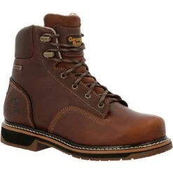 'Georgia Boot' Men's 6" Amp LT Edge EH WP Alloy Toe - Brown -Fashion Shoe Store 20201110072501 855e5458 1 682c0ce3 6d6b 4aa6 bf6c a79f387cf35b 1024x1024@2x