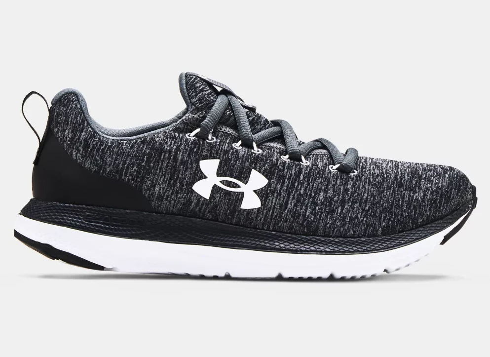 'Under Armour' Women's Charged Impulse - Black / White 3 'Under Armour' Women's Charged Impulse - Black / White