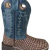 'Smoky Mountain' Youth Reptile Western Square Toe - Vintage Brown / Vintage Blue 2 'Smoky Mountain' Youth Reptile Western Square Toe - Vintage Brown / Vintage Blue -Fashion Shoe Store 3113 0187c58e 5f0c 40d1 bc8c 03026e6ea51b 1024x1024@2x