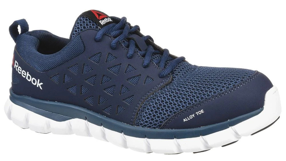 'Reebok' Men's Sublite Cushion ESD SR Alloy Toe - Navy 3 'Reebok' Men's Sublite Cushion ESD SR Alloy Toe - Navy