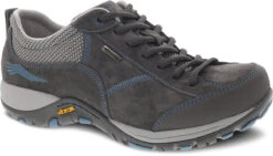 'Dansko' Women's WP Paisley - Grey / Blue Suede -Fashion Shoe Store 4350241005 1024x1024@2x