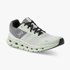 'On Running' Women's Cloudrunner - Frost / Aloe -Fashion Shoe Store 46.99019 cloudrunner ss22 frost aloe w g6 1024x1024@2x