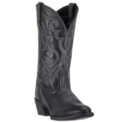'Dan Post' Women's 11" Maddie Western - Black