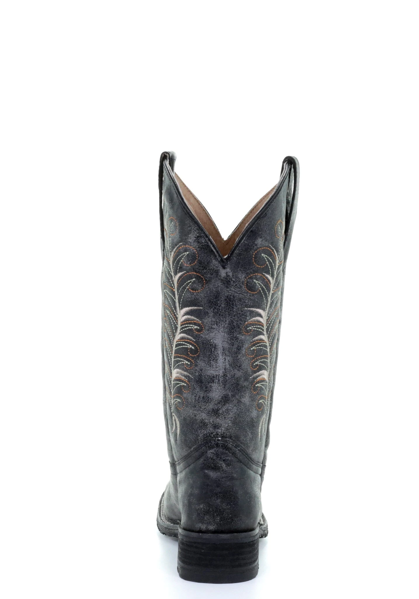 'Corral' Women's 12" Embroidered Western - Black / Sand 5 'Corral' Women's 12" Embroidered Western - Black / Sand - Image 3