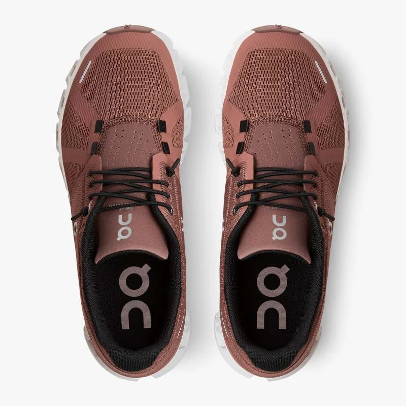 'On Running' Women's Cloud 5 - Rust / Black 4 'On Running' Women's Cloud 5 - Rust / Black - Image 2