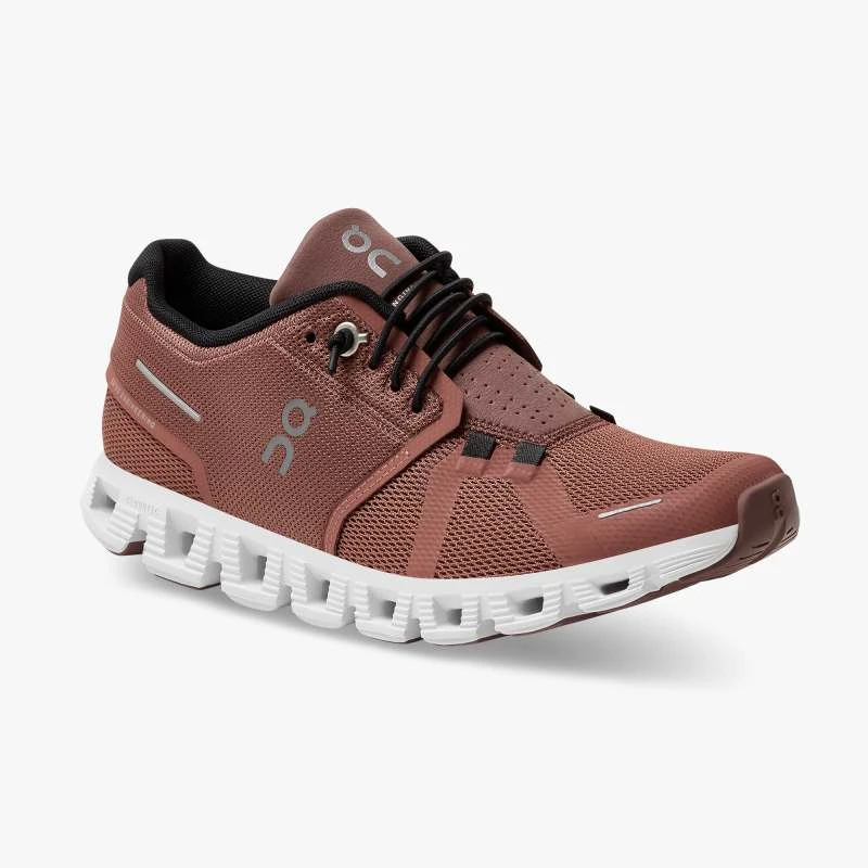 'On Running' Women's Cloud 5 - Rust / Black 7 'On Running' Women's Cloud 5 - Rust / Black - Image 5