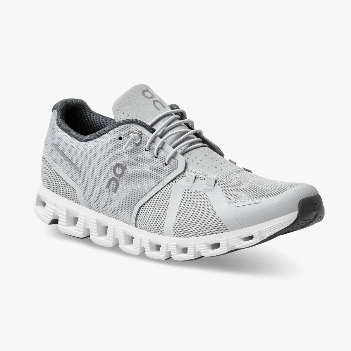 'On Running' Men's Cloud 5 - Glacier / White 7 'On Running' Men's Cloud 5 - Glacier / White - Image 5