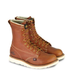 'Thorogood' Men's 8" American Heritage EH SR Steel Toe - Tobacco Brown -Fashion Shoe Store 804 4364 1 1024x1024@2x