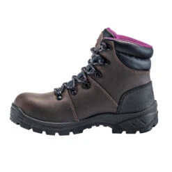 'Avenger' Women's 6" Builder EH WP Steel Toe - Brown -Fashion Shoe Store A8125 8675 medial 1024x1024@2x