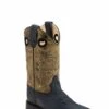 'Old West' Children's Western Square Toe - Black / Tan 1 'Old West' Children's Western Square Toe - Black / Tan -Fashion Shoe Store BSC1966 1024x1024@2x