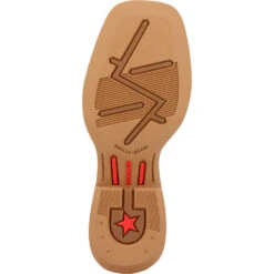 'Durango' Youth Lil' Rebel Pro Western Square Toe - Acorn / Black Onyx 11 'Durango' Youth Lil' Rebel Pro Western Square Toe - Acorn / Black Onyx -Fashion Shoe Store DBT0237Y outsole 1024x1024@2x