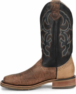 'Double H' Men's 12" Grissom SR Square Toe I.C.E. ™ Roper - Kenia Cognac / Summer Tan / Black 15 'Double H' Men's 12" Grissom SR Square Toe I.C.E. ™ Roper - Kenia Cognac / Summer Tan / Black -Fashion Shoe Store DH4644 500xauto Instep 1024x1024@2x