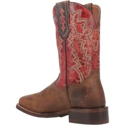 'Dan Post' Men's 11" Killeen Western Square Toe - Tan / Red -Fashion Shoe Store DP4813 9 1024x1024@2x