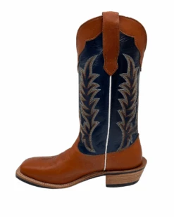 'Fenoglio Boots' Men's 13" Boomer Western Square Toe - Russet / Blue -Fashion Shoe Store FB001012042 1024x1024@2x