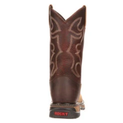 'Rocky' Men's 10" Original Ride Branson Roper WP Round Toe - Tan / Bridle Brown 13 'Rocky' Men's 10" Original Ride Branson Roper WP Round Toe - Tan / Bridle Brown -Fashion Shoe Store FQ0002732 back 1024x1024@2x