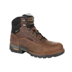 'Georgia Boot' Men's 6" Eagle One EH WP Soft Toe - Brown -Fashion Shoe Store GB00312 1024x1024@2x