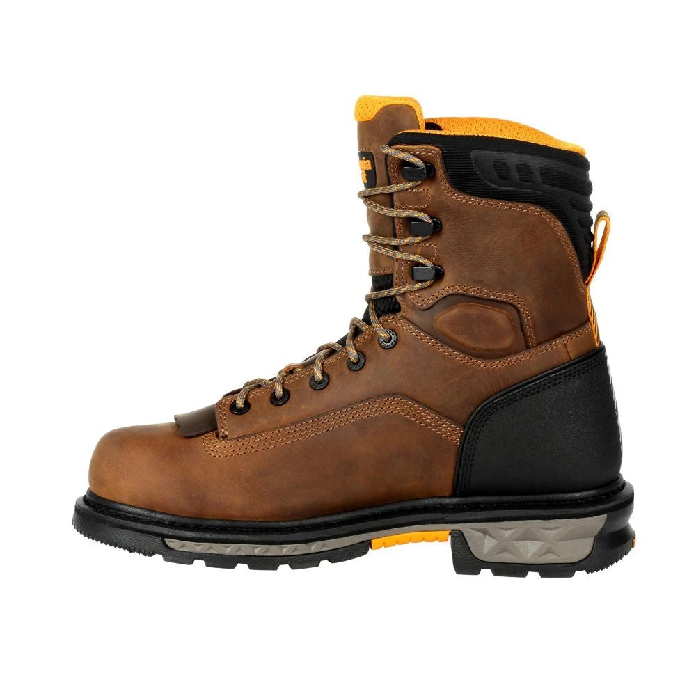 'Georgia Boot' Men's 8" Carbo-Tec LTX EH WP Comp Toe - Brown / Black 9 'Georgia Boot' Men's 8" Carbo-Tec LTX EH WP Comp Toe - Brown / Black - Image 7