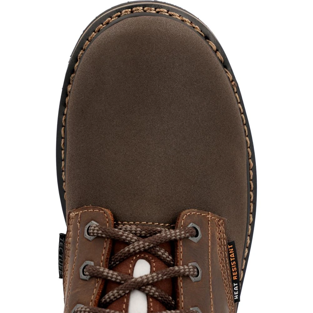 'Georgia Boot' Men's 8" AMP LT Poser EH Wedge Soft Toe - Brown 4 'Georgia Boot' Men's 8" AMP LT Poser EH Wedge Soft Toe - Brown - Image 2