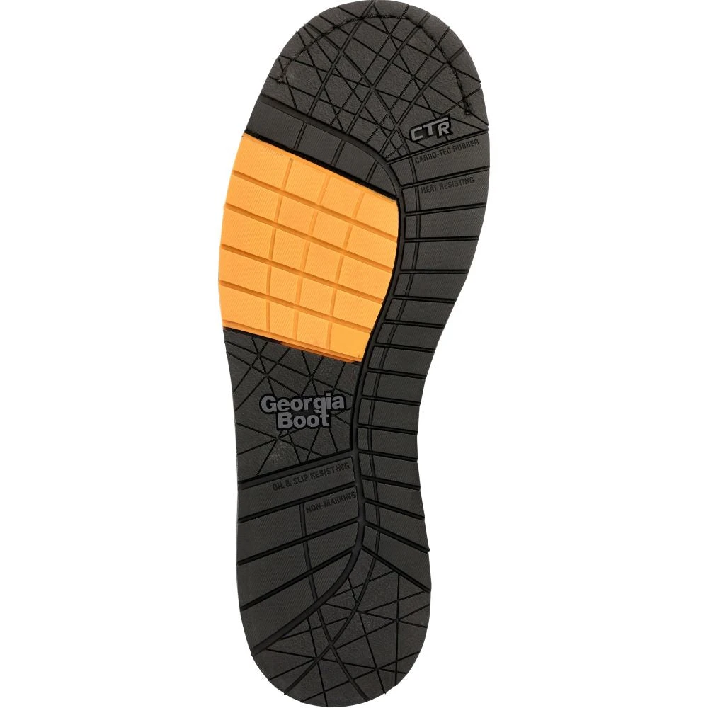 'Georgia Boot' Men's 8" AMP LT Poser EH Wedge Soft Toe - Brown 5 'Georgia Boot' Men's 8" AMP LT Poser EH Wedge Soft Toe - Brown - Image 3