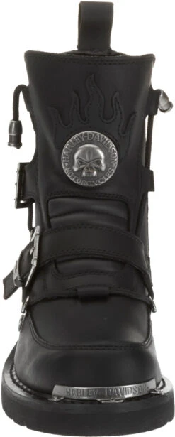 'Harley Davidson' Men's 6" Distortion Skull Zip Boot - Black -Fashion Shoe Store HDM D94167 F15 090 1024x1024@2x