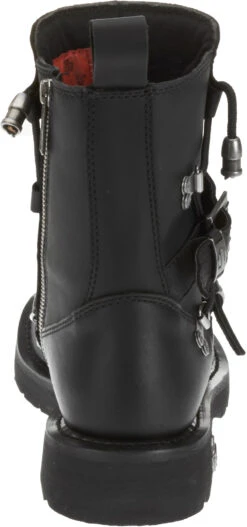 'Harley Davidson' Men's 6" Distortion Skull Zip Boot - Black -Fashion Shoe Store HDM D94167 F15 091114 270 1024x1024@2x