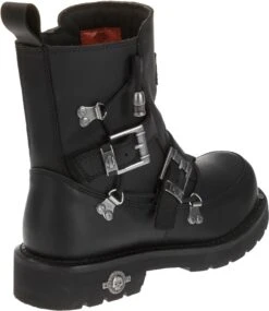 'Harley Davidson' Men's 6" Distortion Skull Zip Boot - Black -Fashion Shoe Store HDM D94167 F15 091114 315 1024x1024@2x