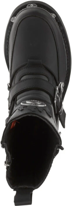 'Harley Davidson' Men's 6" Distortion Skull Zip Boot - Black -Fashion Shoe Store HDM D94167 F15 091114 TOP 1024x1024@2x