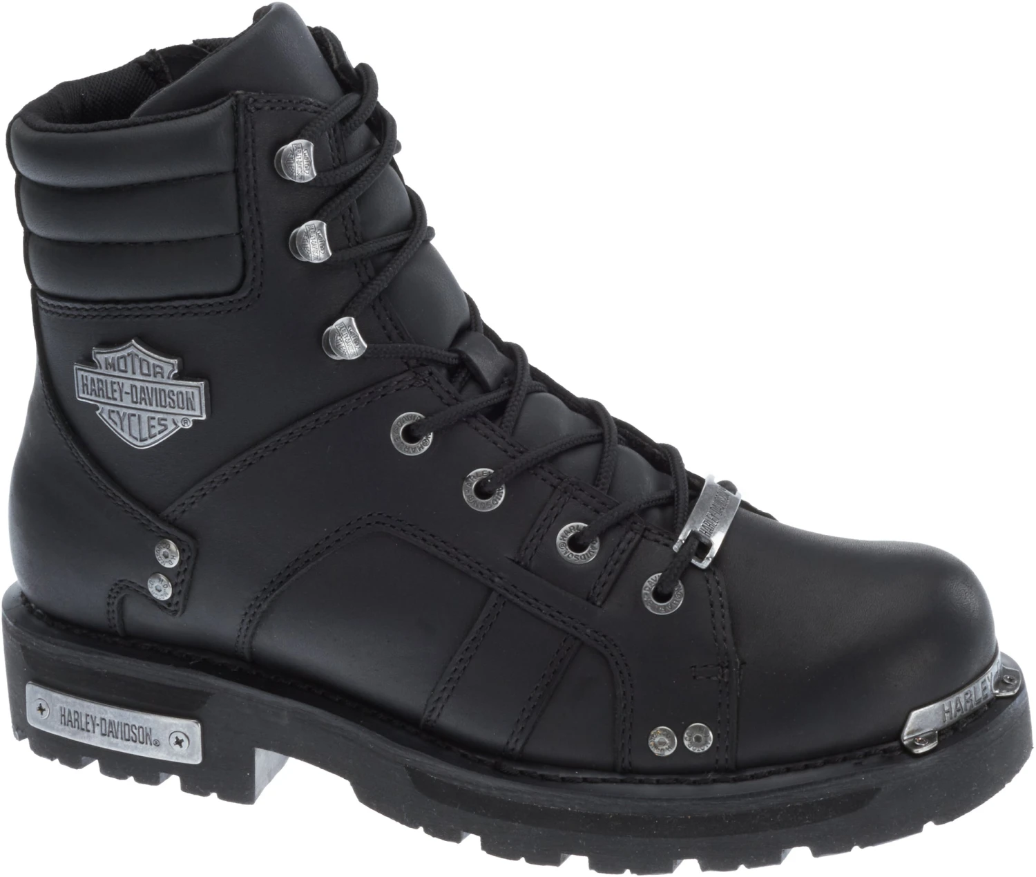 'Harley Davidson' Men's 6.25" Bonfield Zip Boot - Black 3 'Harley Davidson' Men's 6.25" Bonfield Zip Boot - Black