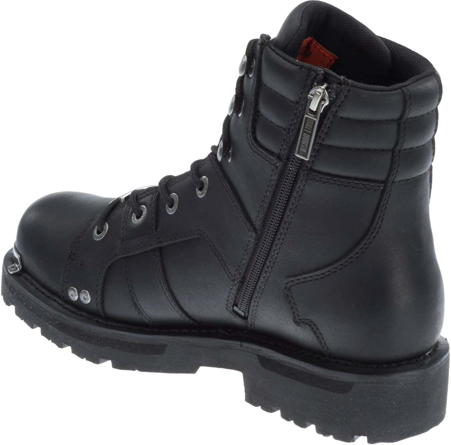 'Harley Davidson' Men's 6.25" Bonfield Zip Boot - Black 4 'Harley Davidson' Men's 6.25" Bonfield Zip Boot - Black - Image 2