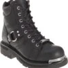 'Harley Davidson' Women's 5.5" Maddy Zip Boot - Black -Fashion Shoe Store HDW D84189 091914 F15 045 1024x1024@2x